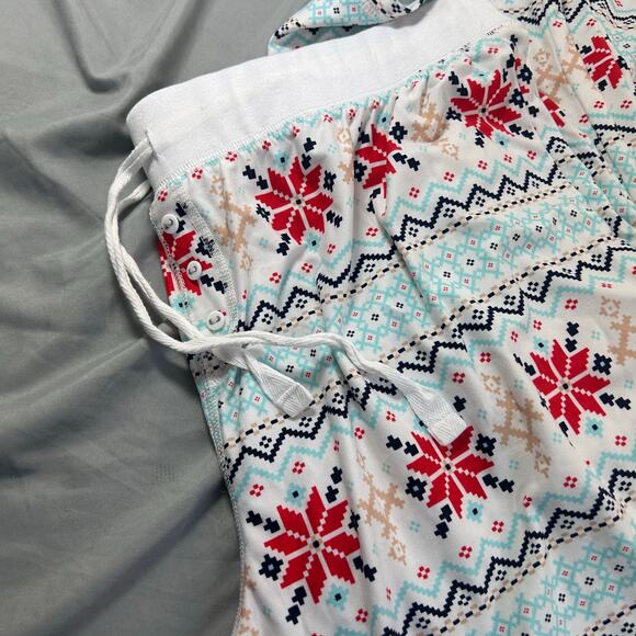 LuLaRoe Asher PJ Set women's Snowflakes size XL - Picture 2 of 5
